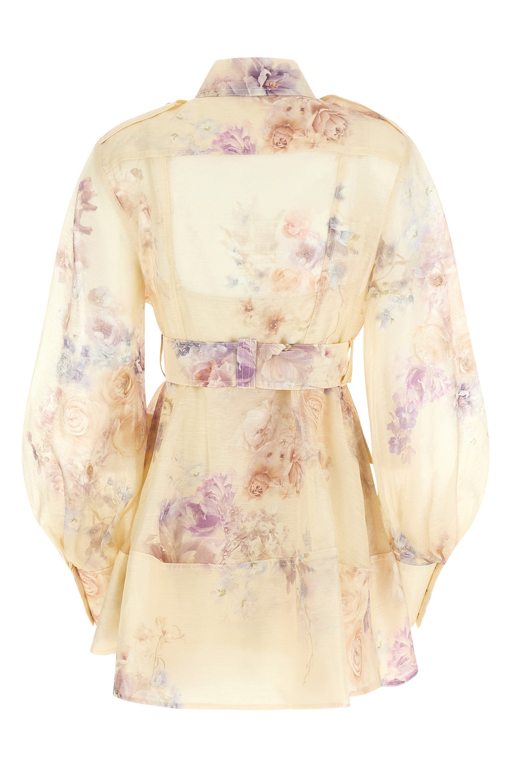ZIMMERMANN 'Hypnotic Utility Mini' dress For Women 53% linen, 47% silk