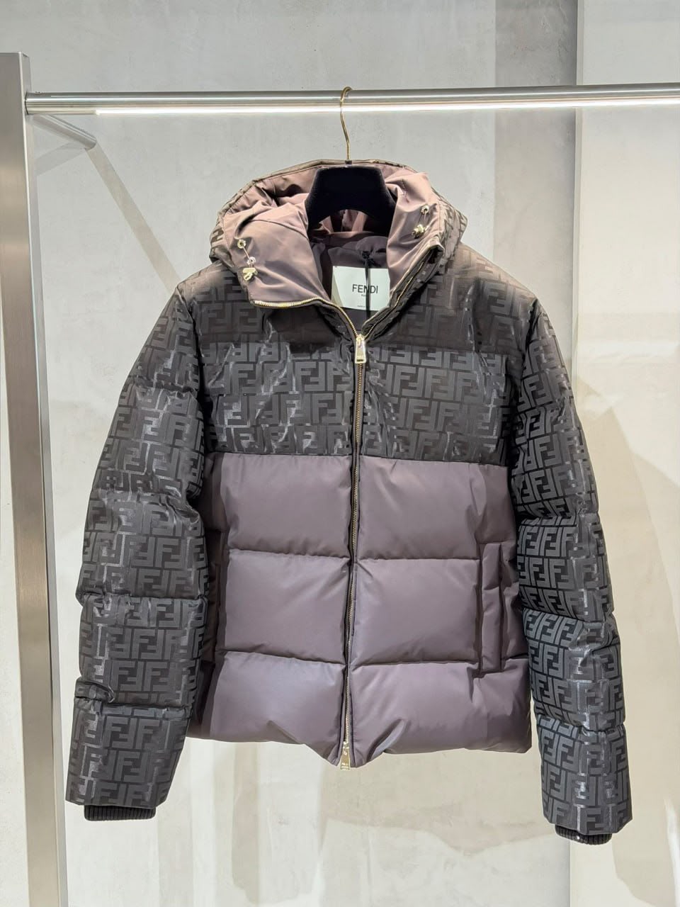 FF Logo Puffer Jacket