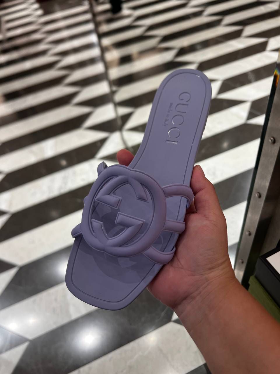 Women's Interlocking G Slide Sandal
