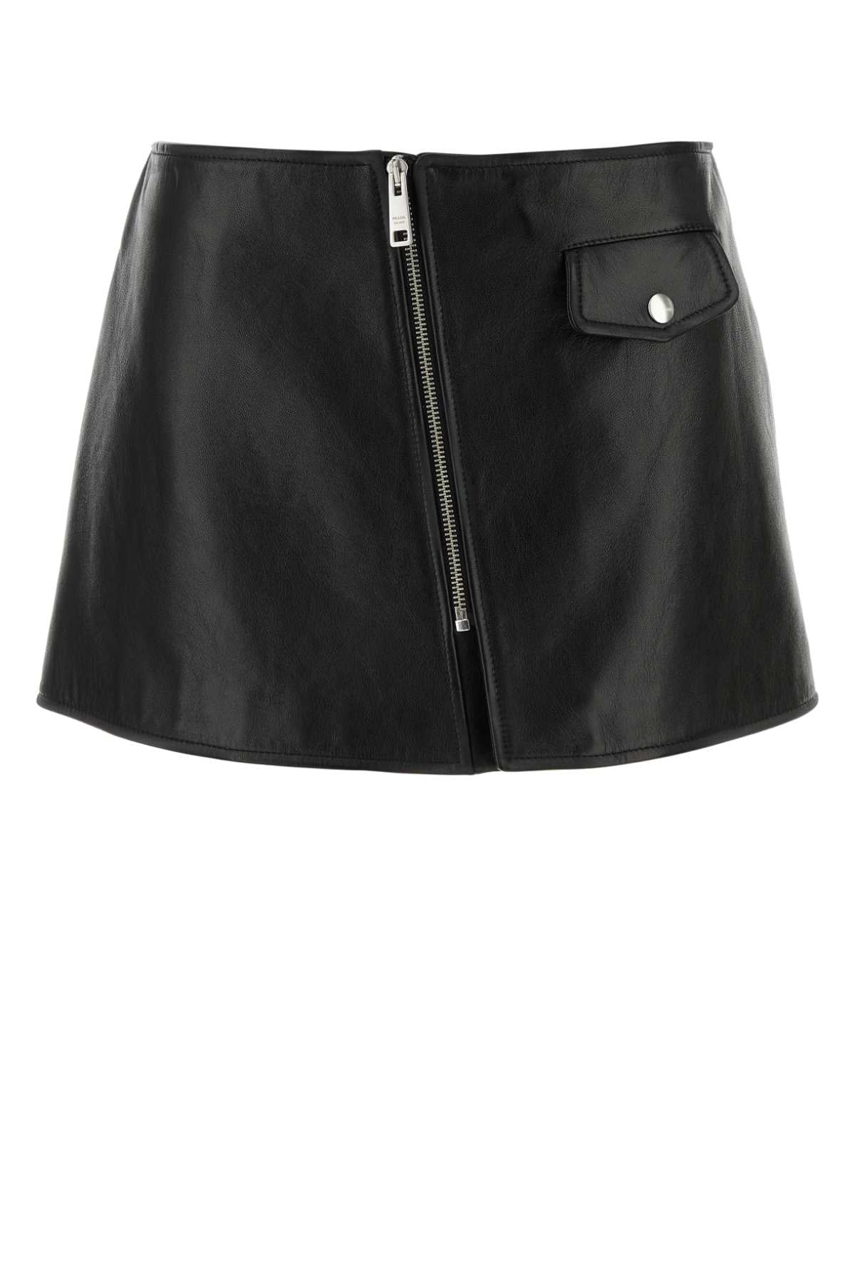 PRADA CAPI IN PELLE For Women Exterior: 100% Ovine leather Lining: 93% Cupro 7% Elastane