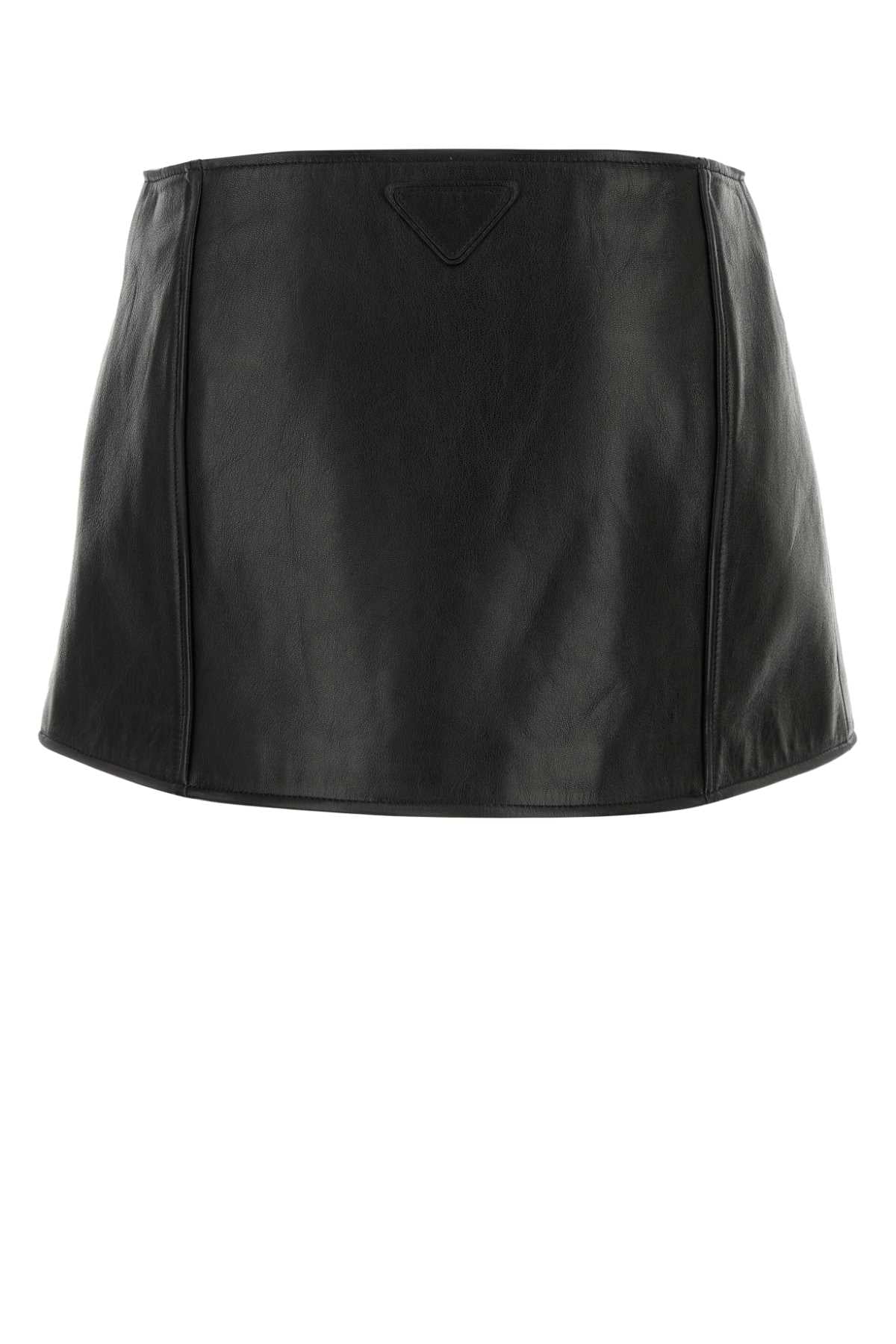 PRADA CAPI IN PELLE For Women Exterior: 100% Ovine leather Lining: 93% Cupro 7% Elastane