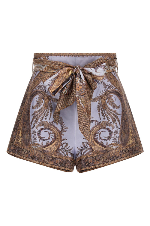 ZIMMERMANN 'Hypnotic Flat Front' shorts For Women 53% silk, 47% cotton
