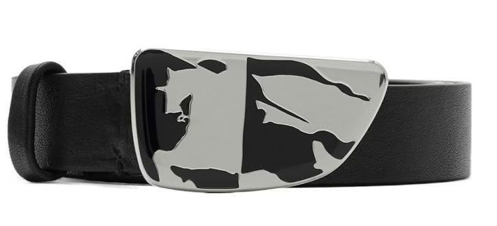 Equestrian Knight Design Leather Belt
