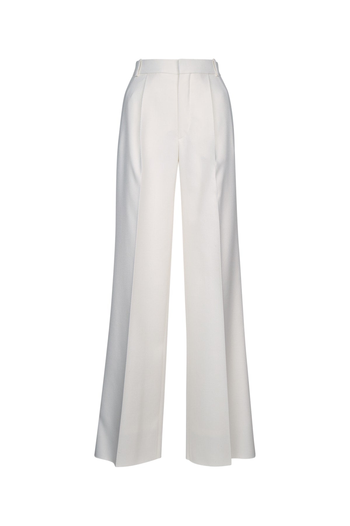 CHRISTIAN DIOR PANTA AMPIO BIANCO For Women 100% Cotton