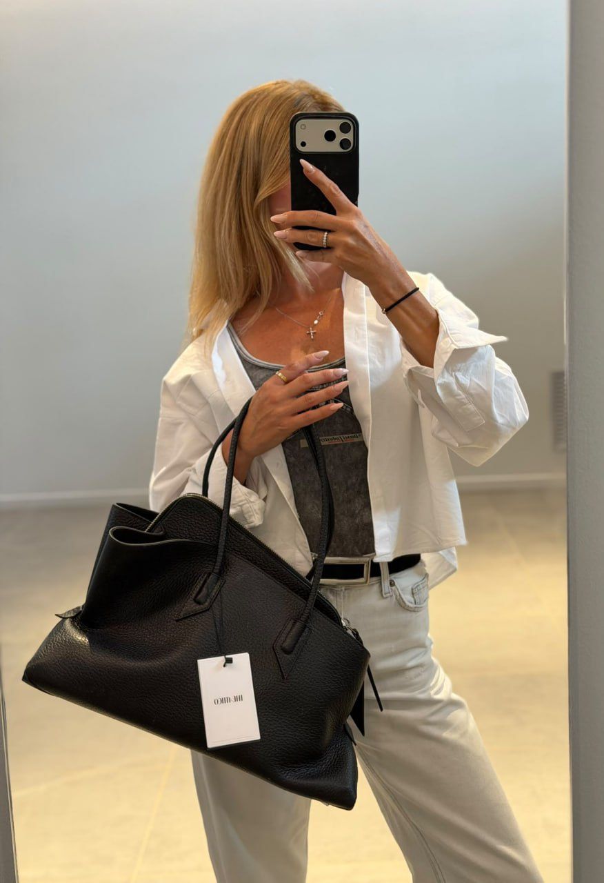 Leather Tote Bag