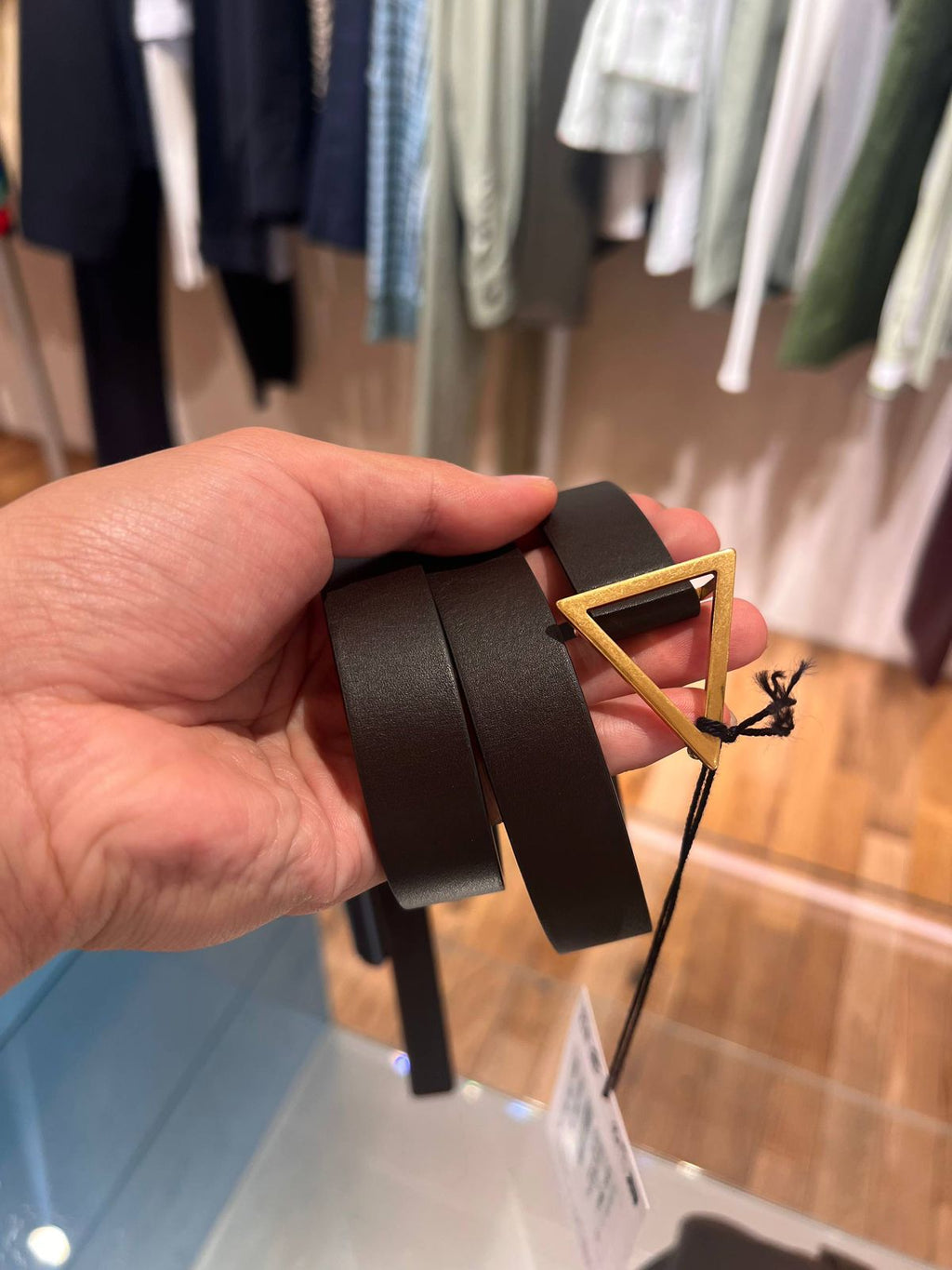 Triangle Buckle Belt