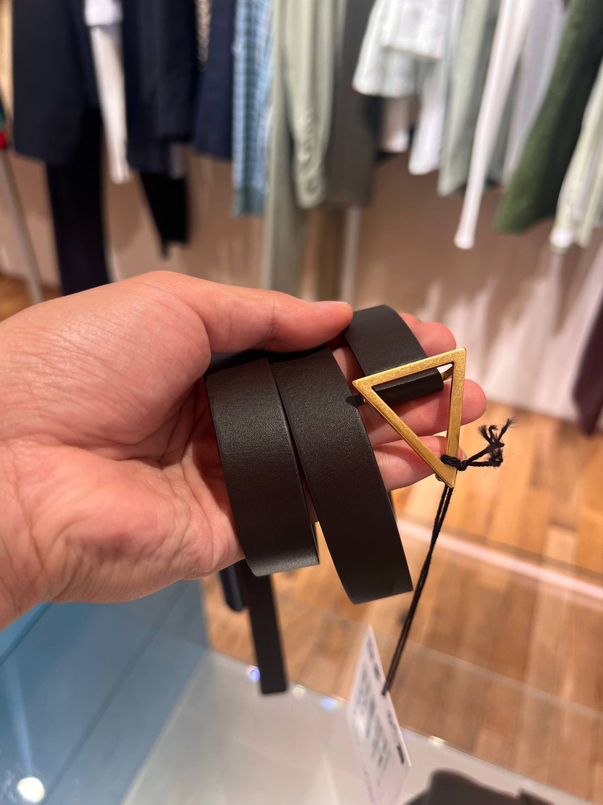 Triangle Buckle Belt
