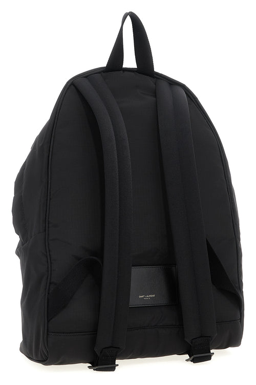 SAINT LAURENT 'City' backpack For Men 60% polyamide, 40% cotton