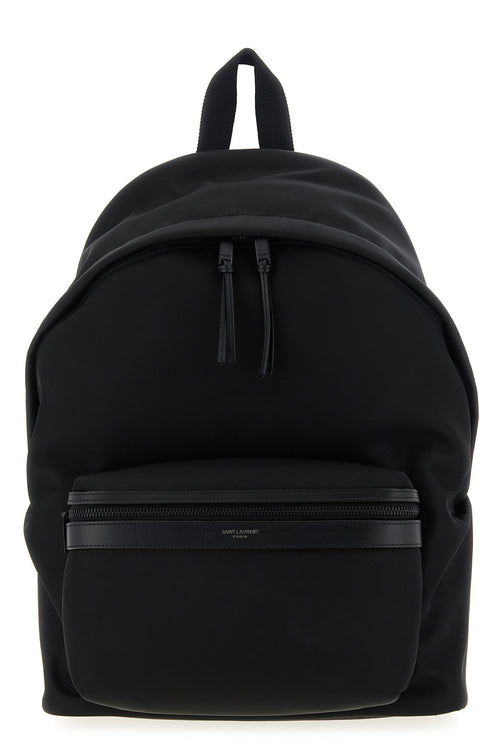 SAINT LAURENT 'City' backpack For Men 100% polyamide