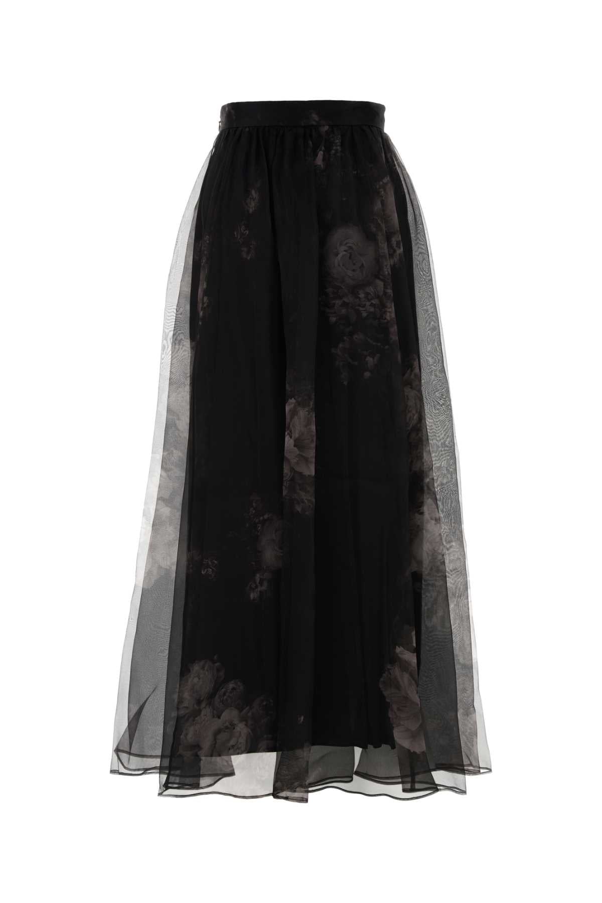 ZIMMERMANN HYPNOTIC MAXI SKIRT For Women Exterior: 100% Silk Lining: 100% Viscose