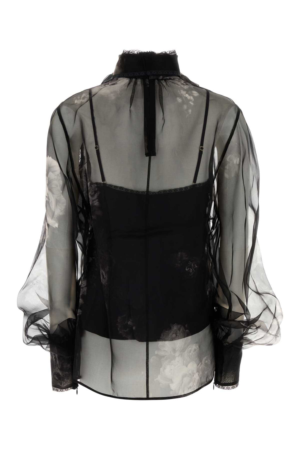 ZIMMERMANN HYPNOTIC PUSSYBOW BLOUSE For Women Exterior: 100% Silk Lining: 100% Viscose
