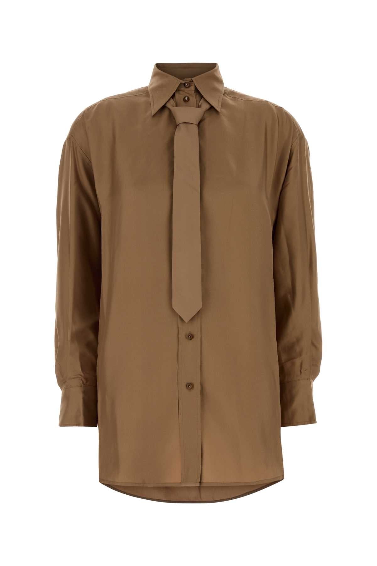 ZIMMERMANN RELAXED TIE SHIRT For Women Exterior: 100% Silk