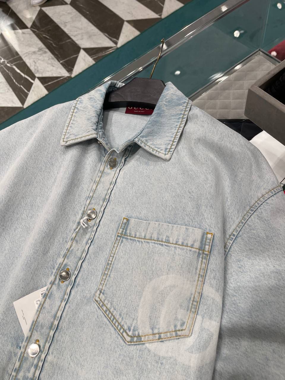 Jumbo GG Denim Shirt