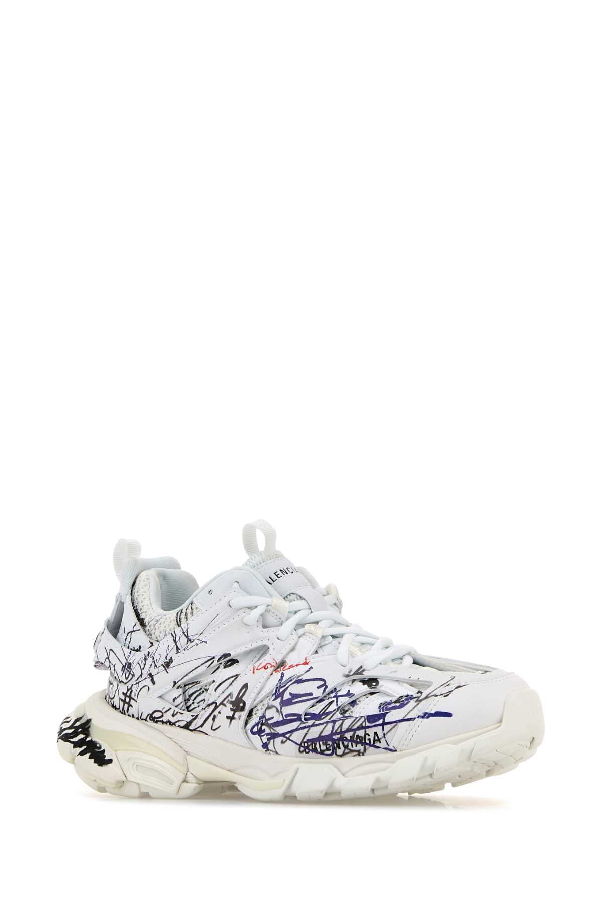 BALENCIAGA TRACK SNEAKER For Women Exterior: 100% Fabric 100% Rubber Interior: 100% Fabric Sole: Rubber