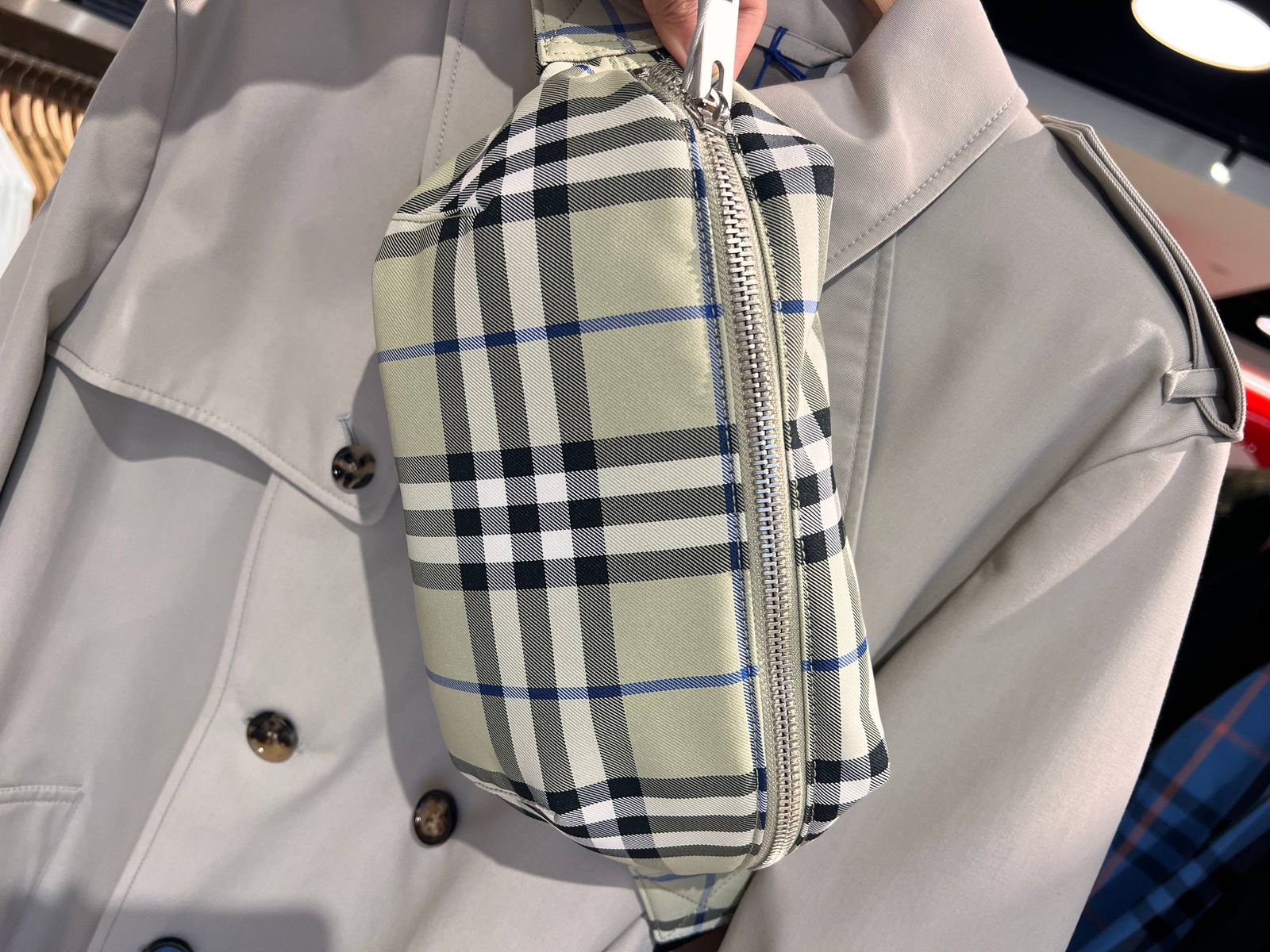 Sonny Check Belt Bag