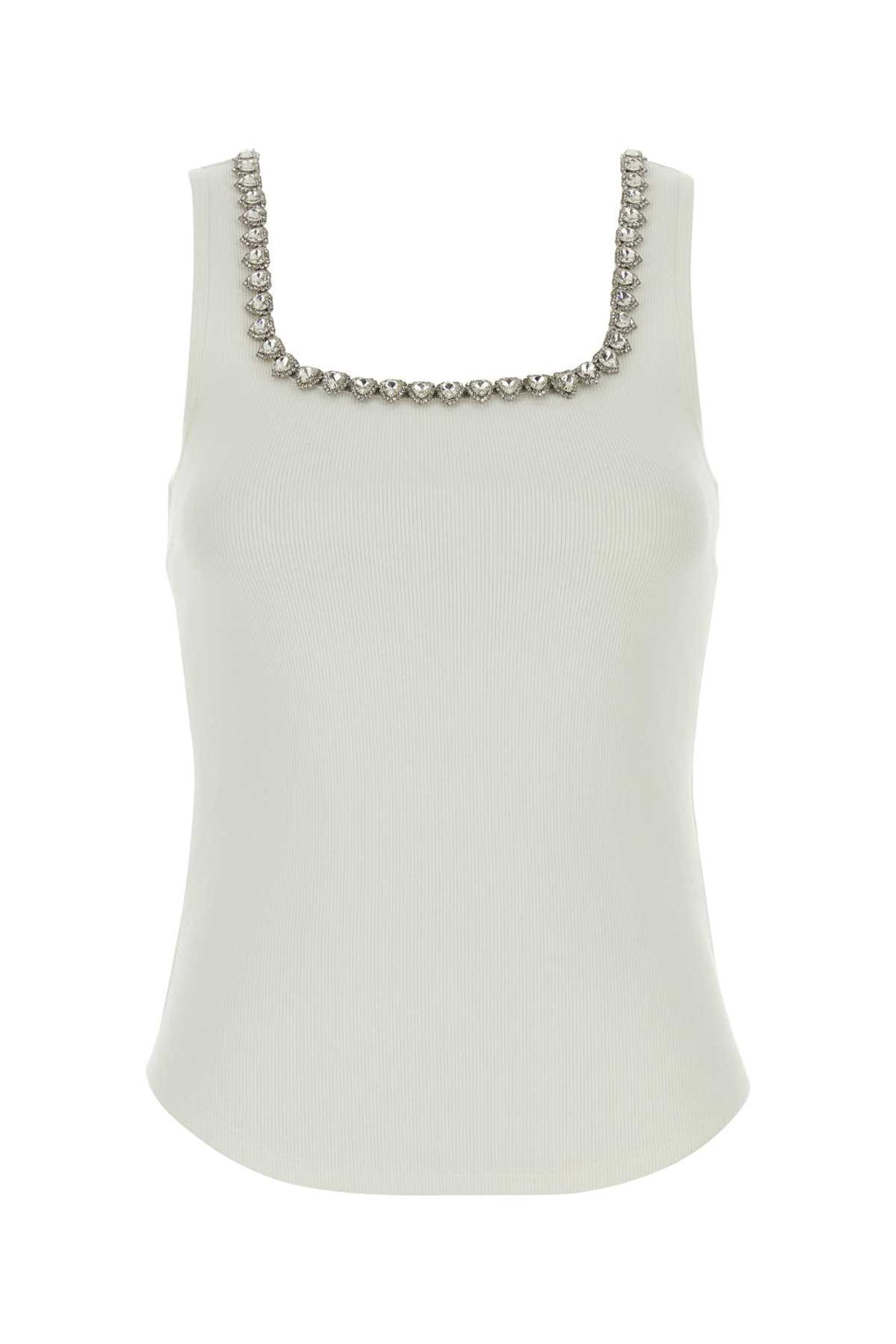 ZIMMERMANN EMBELLISHED TANK For Women Exterior: 95% Cotton 5% Elastane