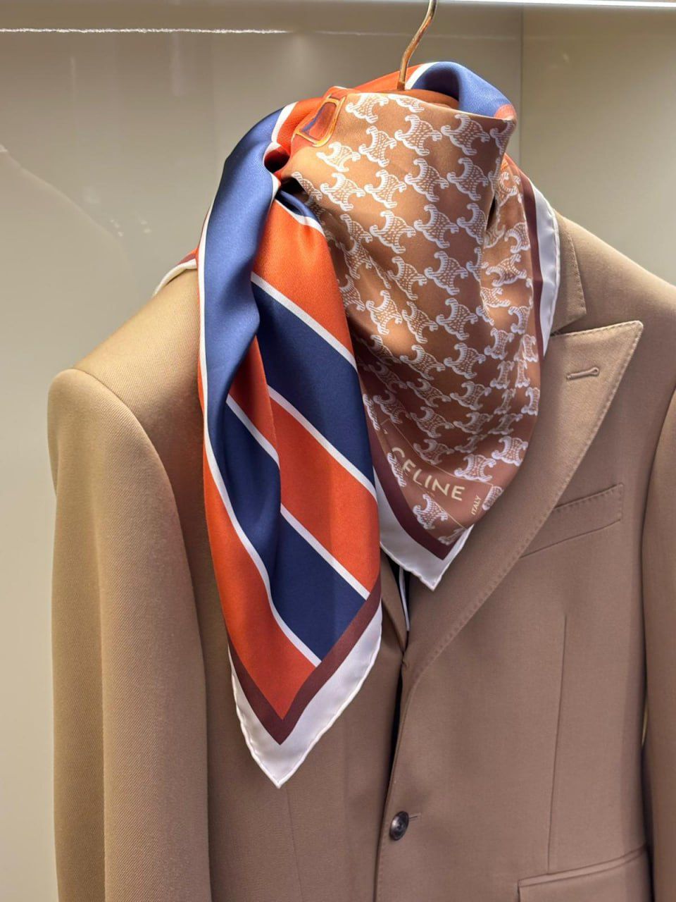 Triomphe Silk Scarf