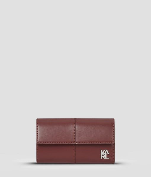 K/Kross Croco Folded Wallet