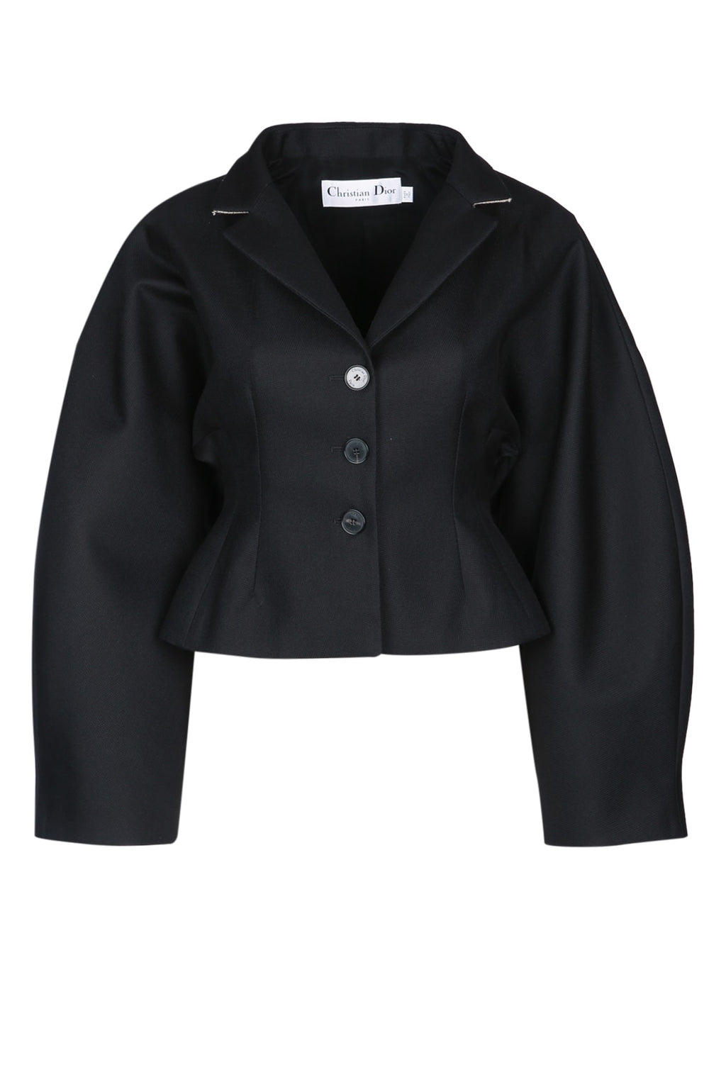 CHRISTIAN DIOR GIACCA MUST UN BOTTONE COLLO For Women 100% Cotton