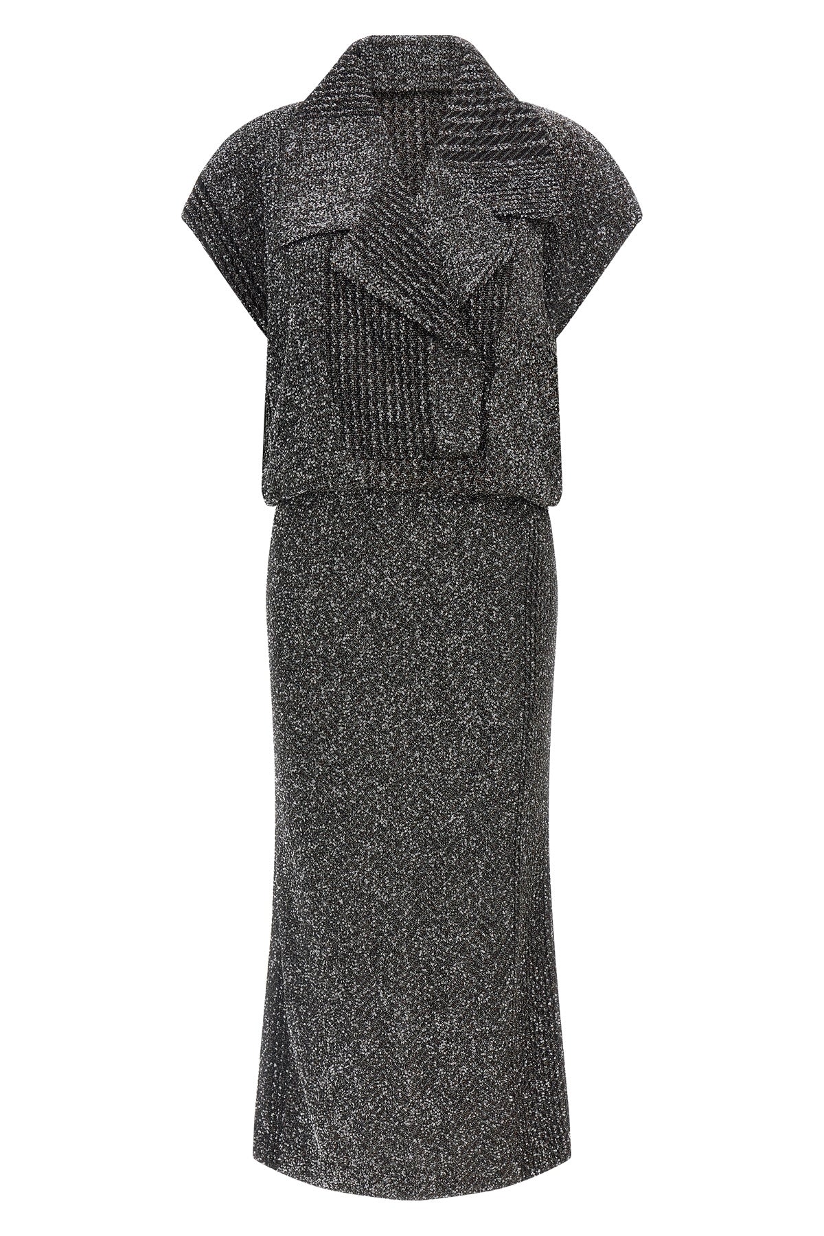Sequin zigzag dress