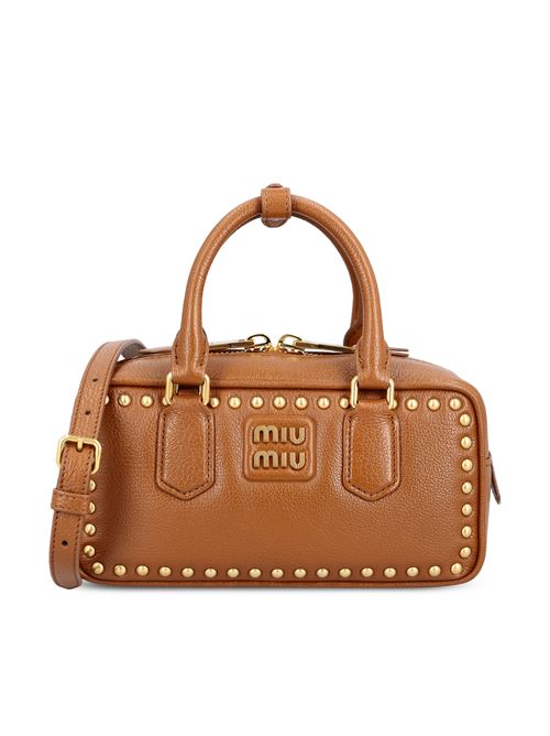 Borsa Arcadie in pelle con borchie