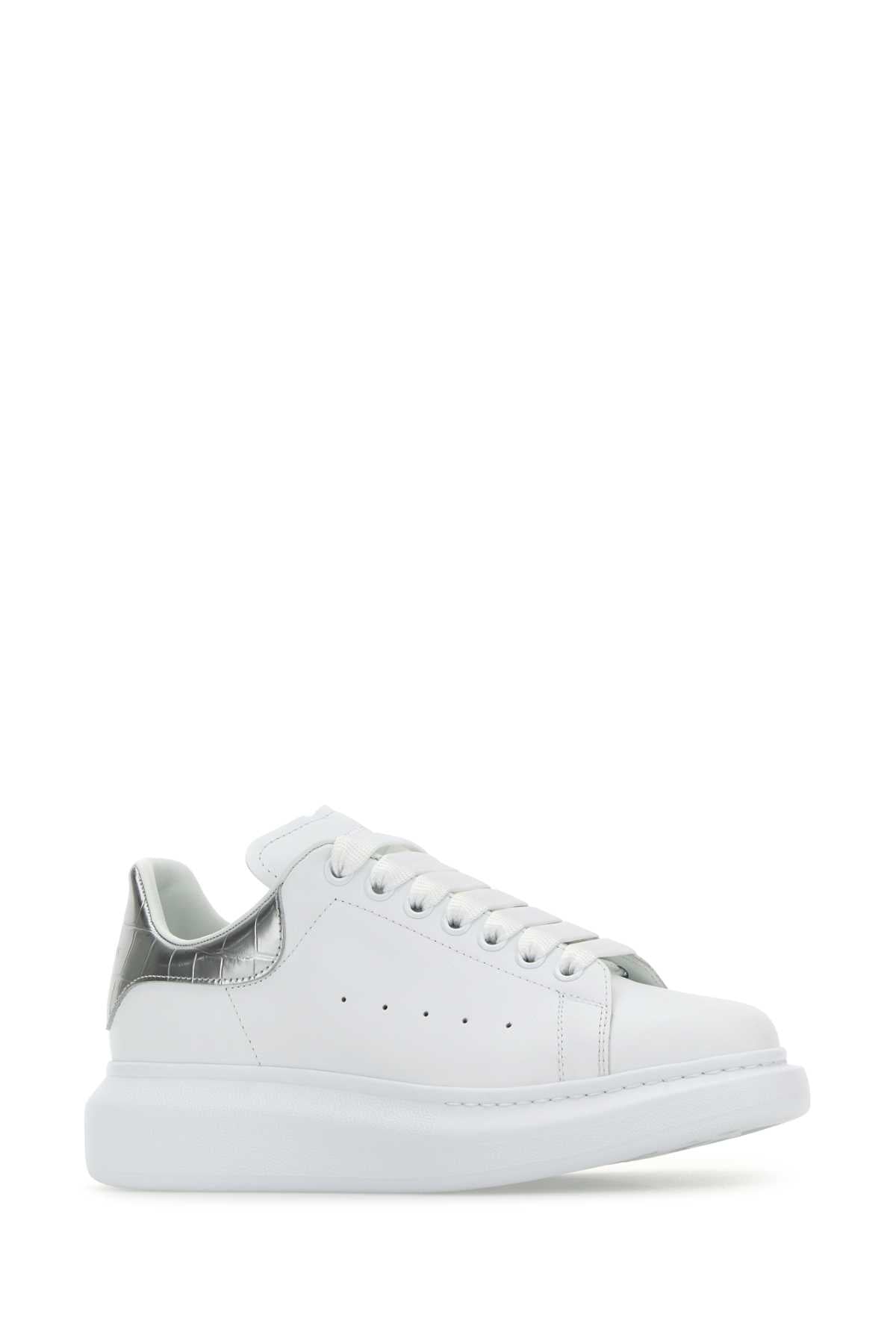 ALEXANDER MCQUEEN SNEAKER S.RUBBER For Women LEATHER UPPER AND RUBBER SOLE