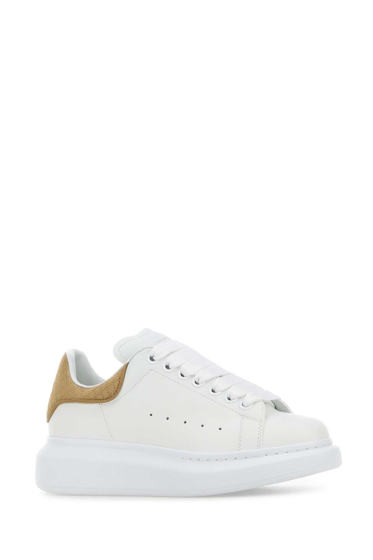 ALEXANDER MCQUEEN SNEAKER S.RUBBER For Women Exterior: 100% Calf Interior: 100% Leather Sole: Rubber