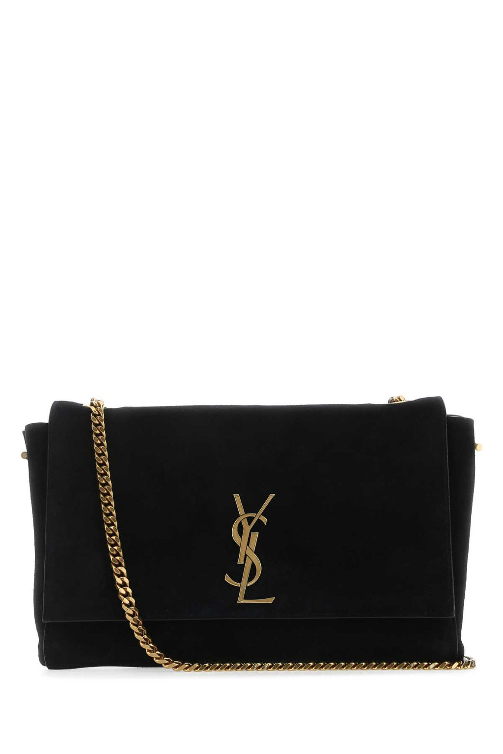 SAINT LAURENT YSL BO MNG KATE REV For Women Exterior: 100% Calf Lining: 100% Lamb Finishing: Antiqued golden metal