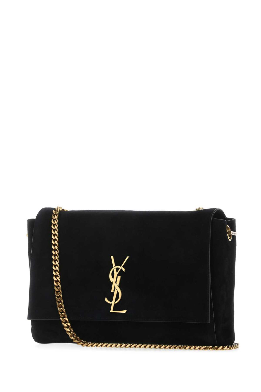 SAINT LAURENT YSL BO MNG KATE REV For Women Exterior: 100% Calf Lining: 100% Lamb Finishing: Antiqued golden metal