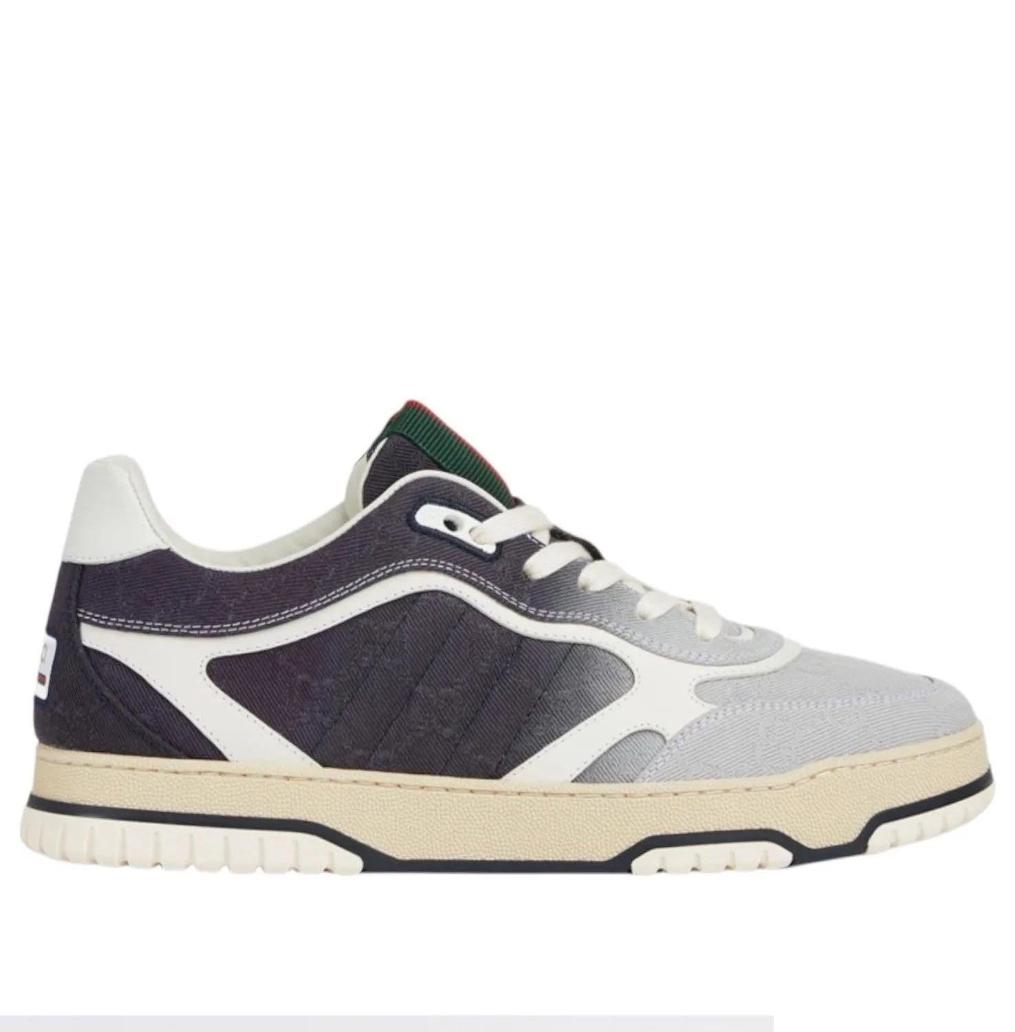 Basket sneaker in GG denim