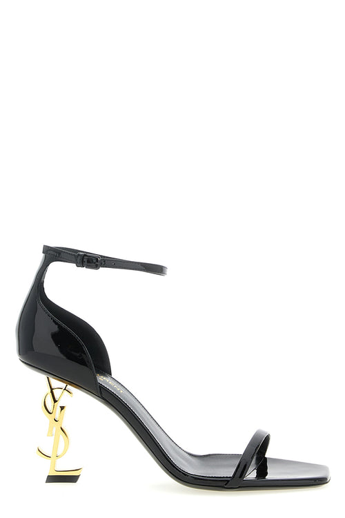 SAINT LAURENT 'Opyum' sandals For Women 100% calfskin leather (Bos Taurus)