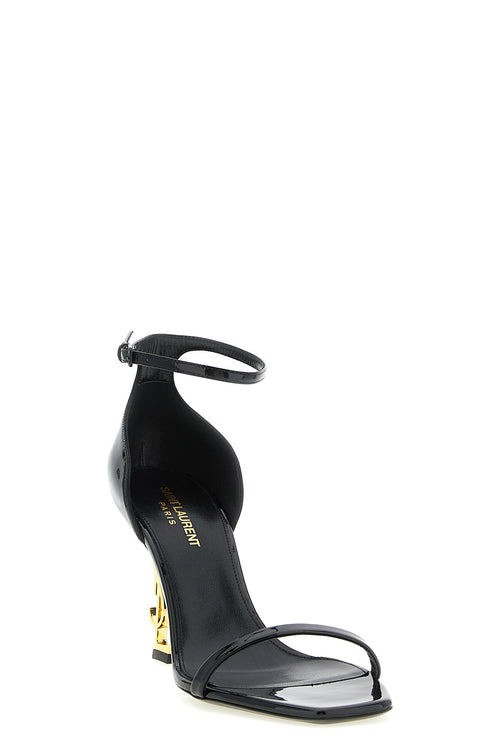 SAINT LAURENT 'Opyum' sandals For Women 100% calfskin leather (Bos Taurus)