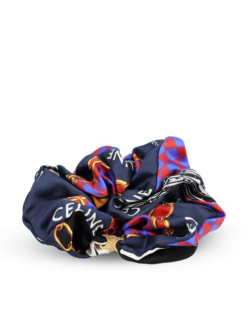 Scrunchie realizzato in seta e acciaio