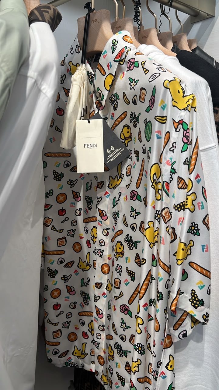 x FRGMT x Pokémon Dragonite Silk Shirt