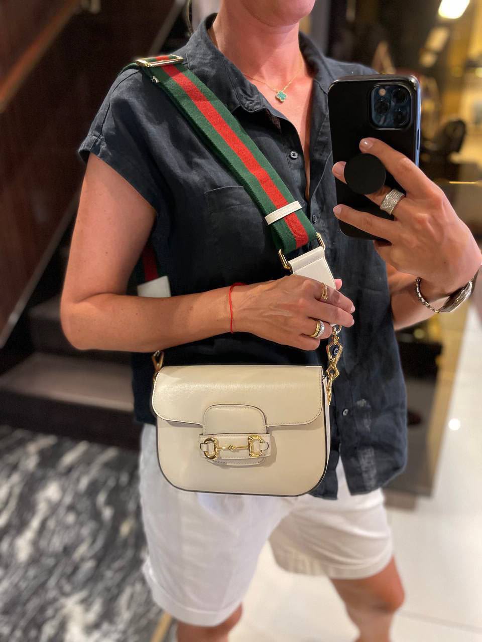 Horsebit 1955 Small Shoulder Bag