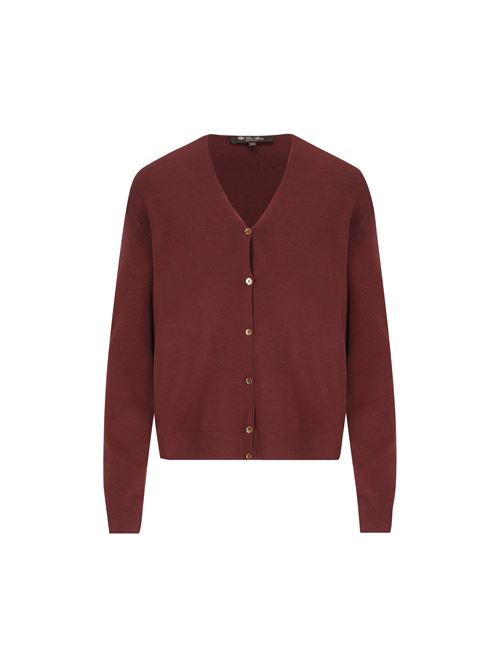 Cardigan realizzata in seta e cotone
