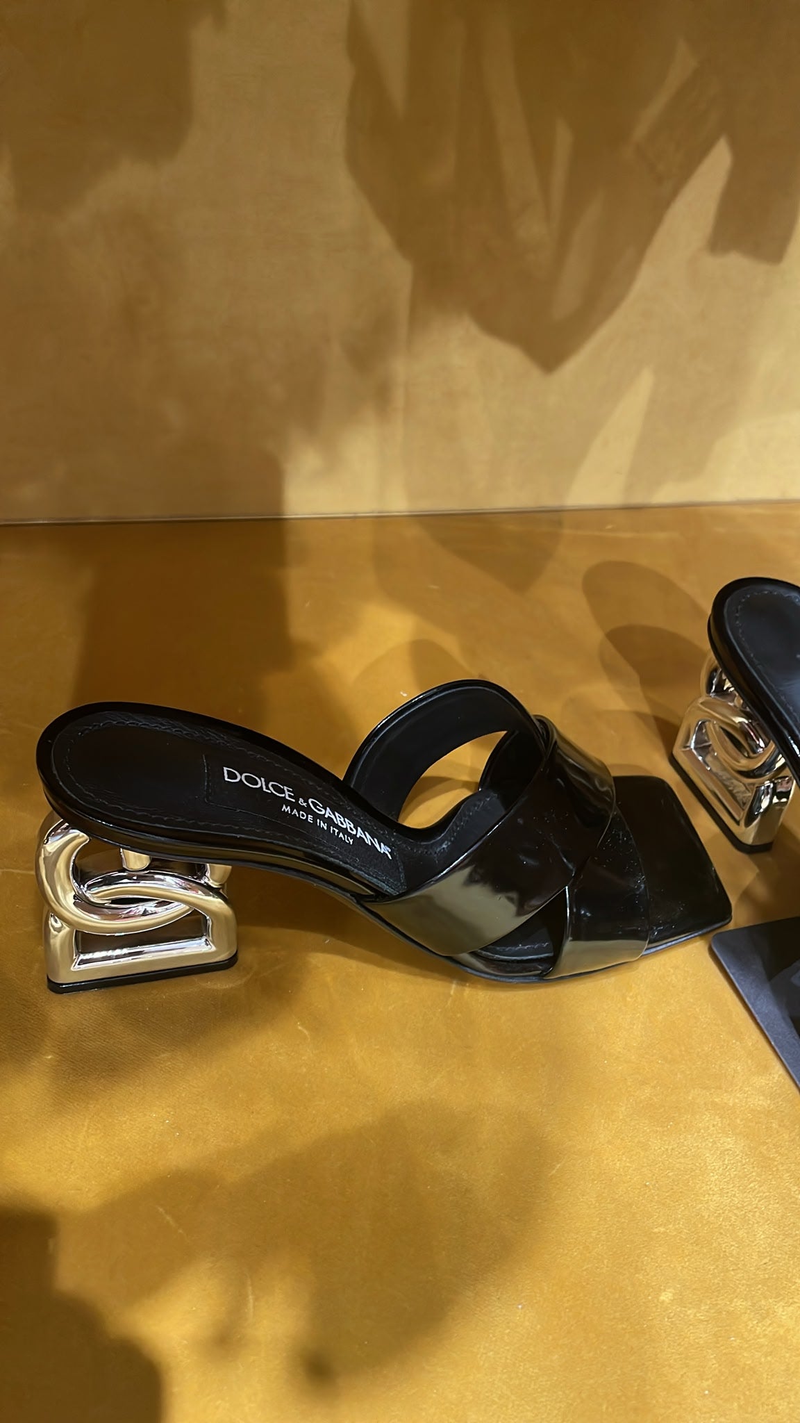 DG Logo Heel Mules