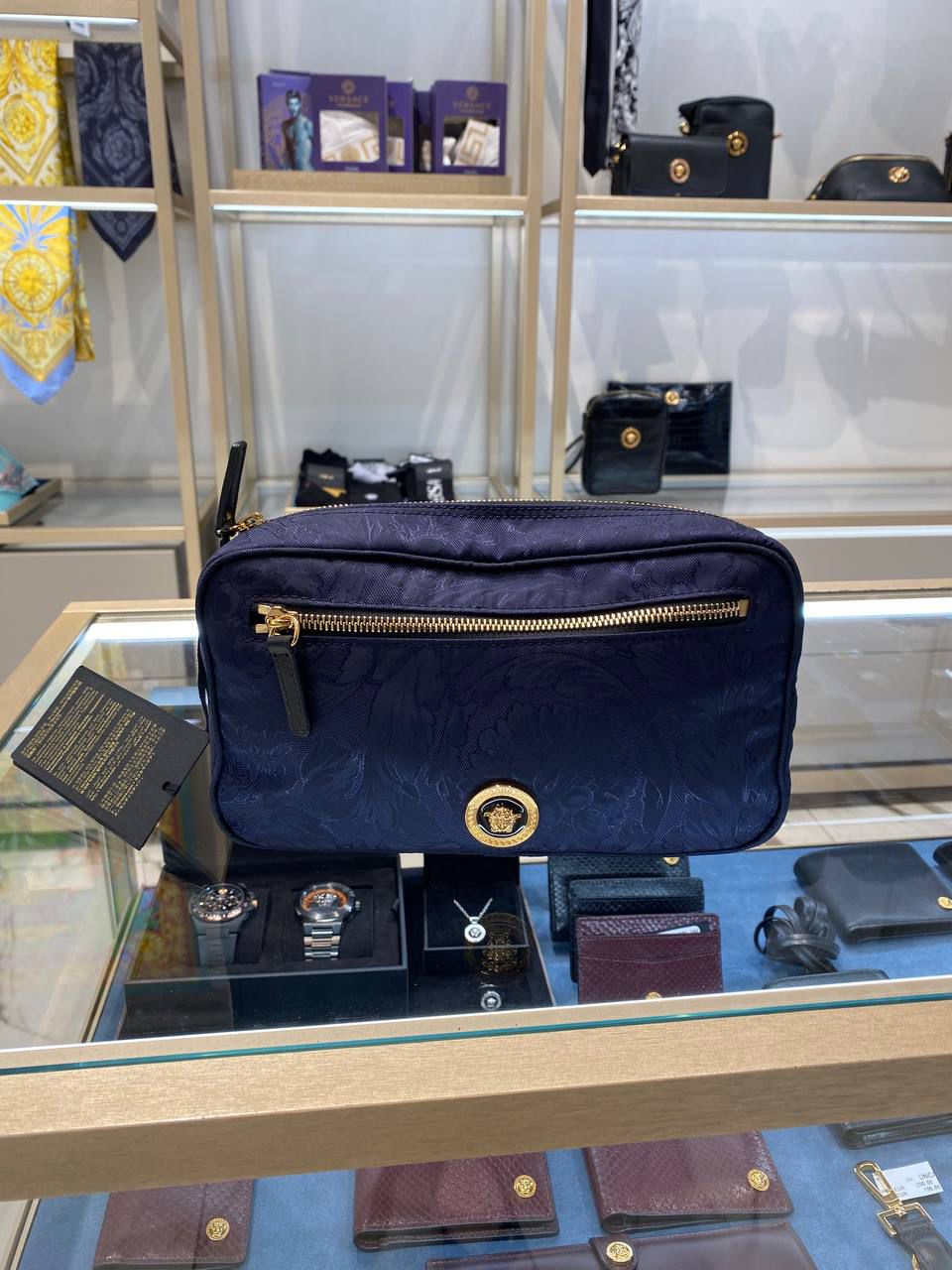 Barocco Jacquard Pouch