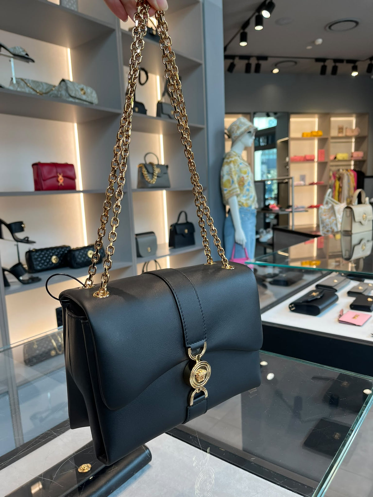Greca Goddess Shoulder Bag