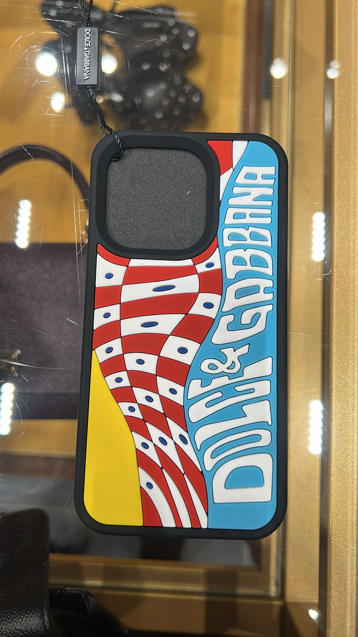 Logo-Print Silicone iPhone Case