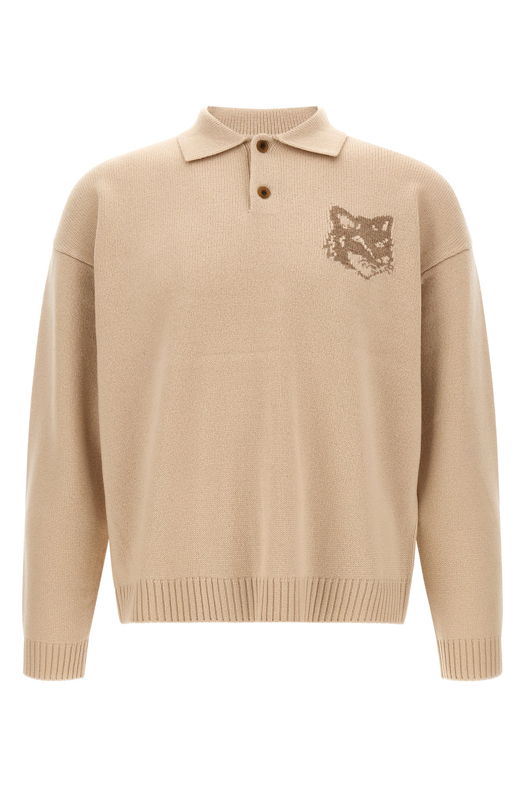 'Fox Head Intarsia' sweater