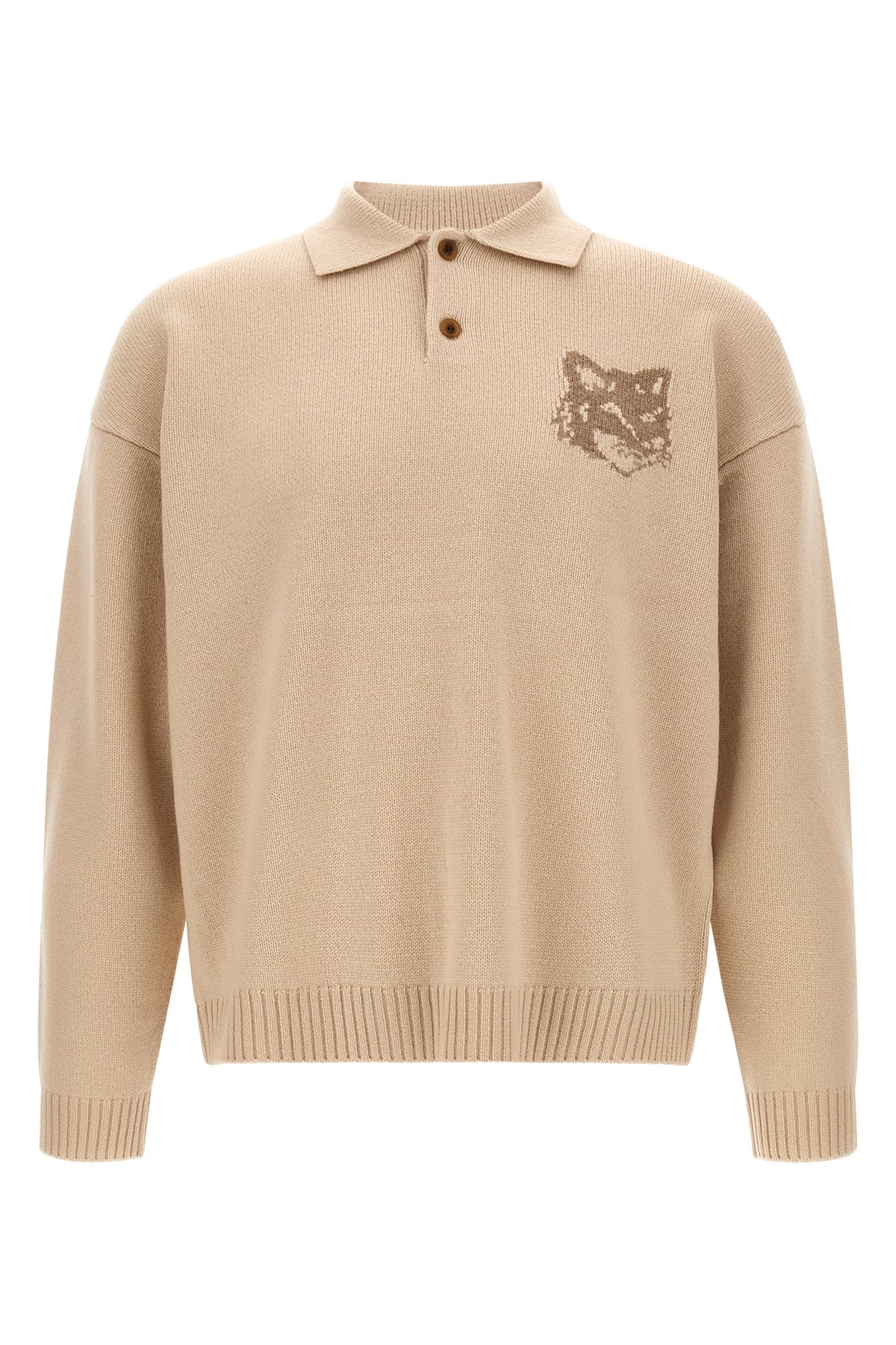 'Fox Head Intarsia' sweater