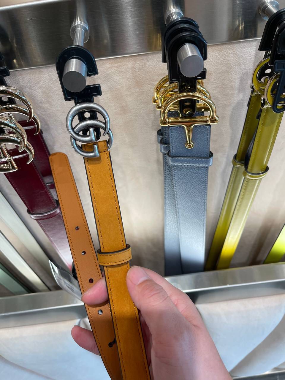 Double G Buckle Belt