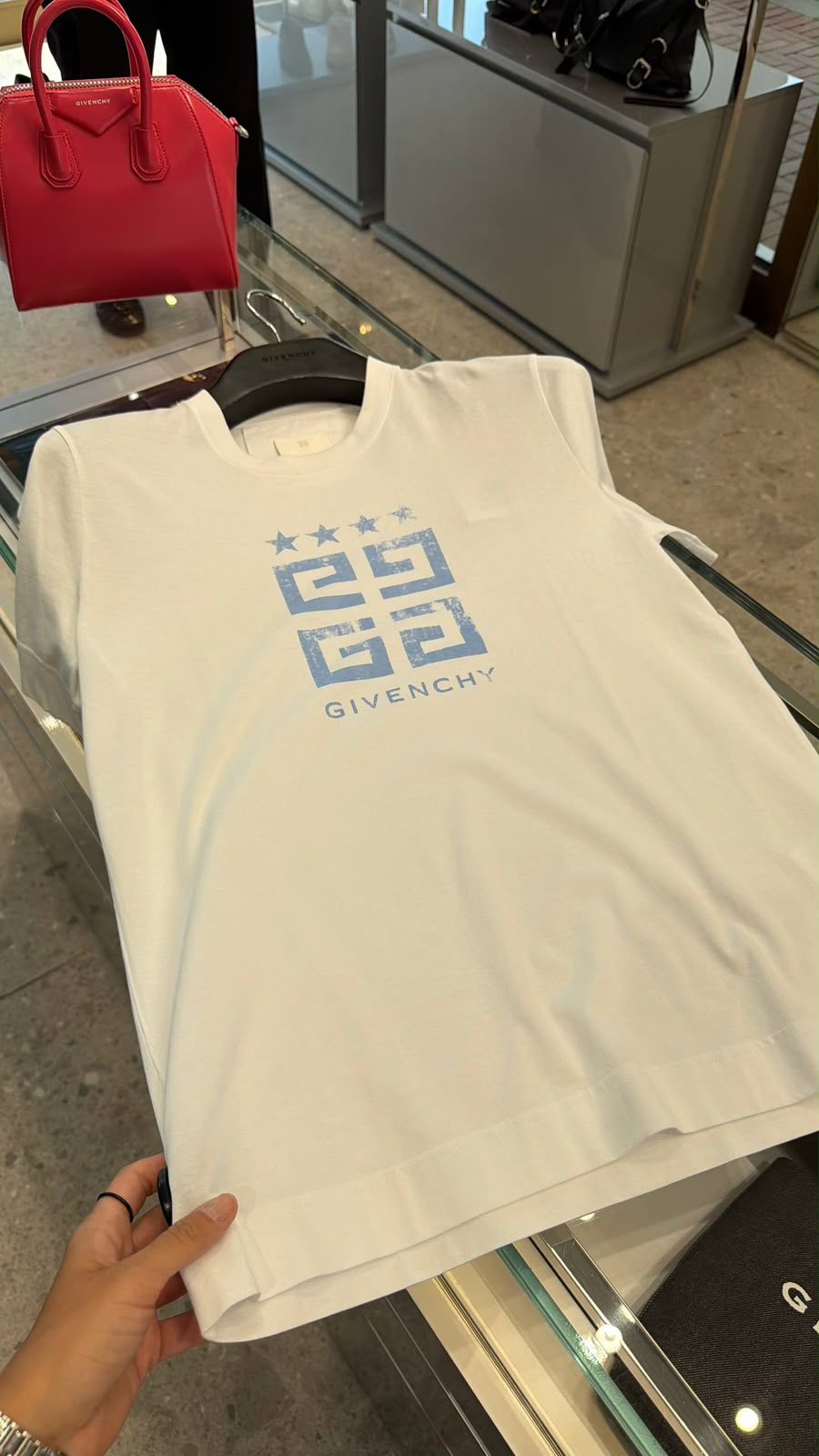 4G Logo Distressed T-Shirt
