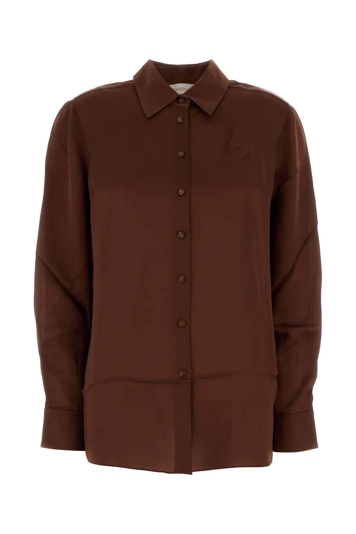 ZIMMERMANN HYPNOTIC SATIN SHIRT For Women Exterior: 100% Silk
