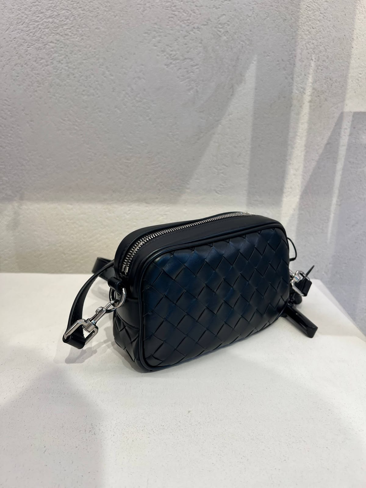 Intrecciato Camera Bag