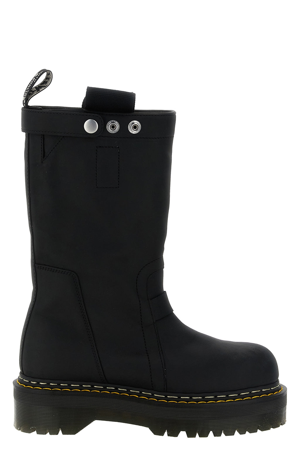 'Quad Sole Pull On' Dr.Martens x RickOwens boots