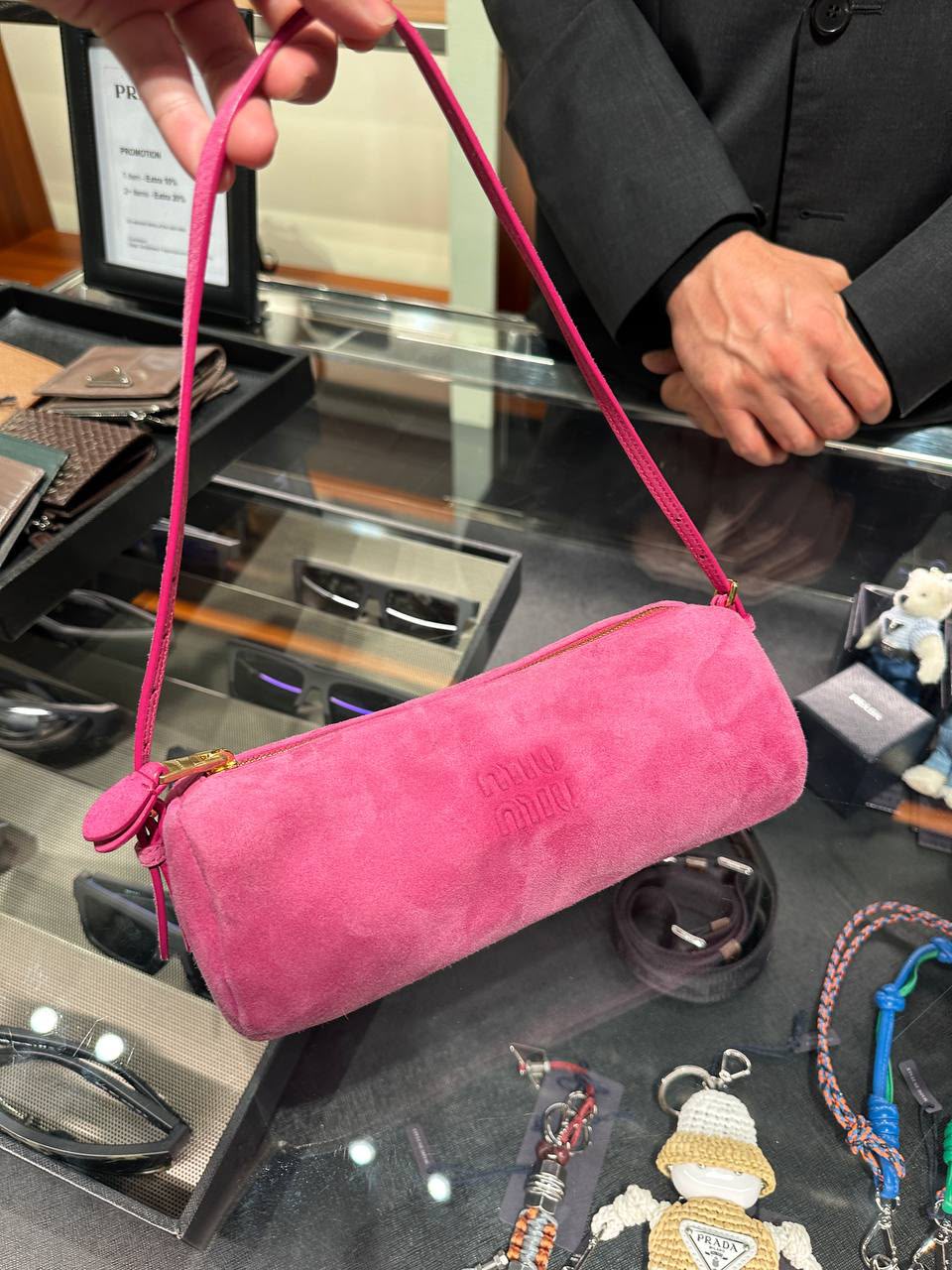 Suede Mini Bag