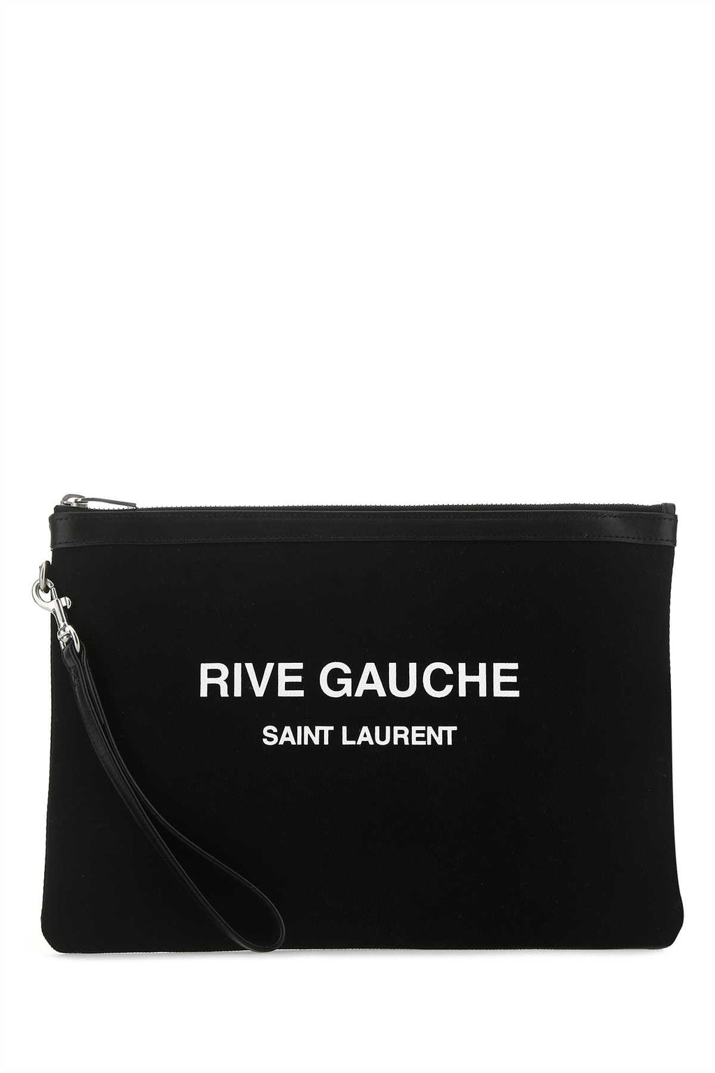 SAINT LAURENT CLUTCH For Men Exterior: 100% Cotton Lining: 100% Fabric Finish
