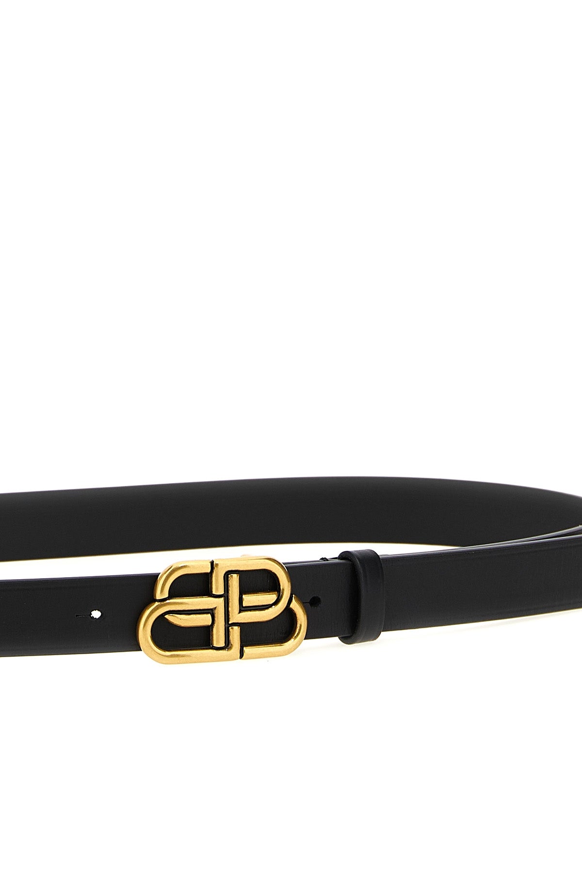 BALENCIAGA 'BB Thin' belt For Women 100% calfskin leather (Bos Taurus)